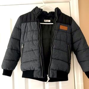 H&M Boys Fur Hooded Jacket